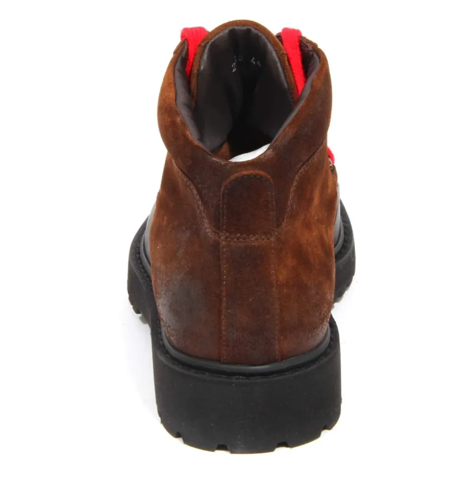 Chaussures en cuir effet vintage