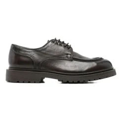 Chaussures à lacets en cuir