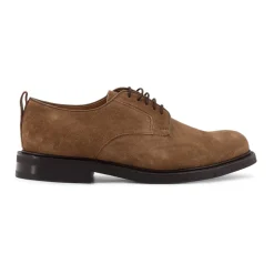Chaussures plates à lacets avec détail œillet