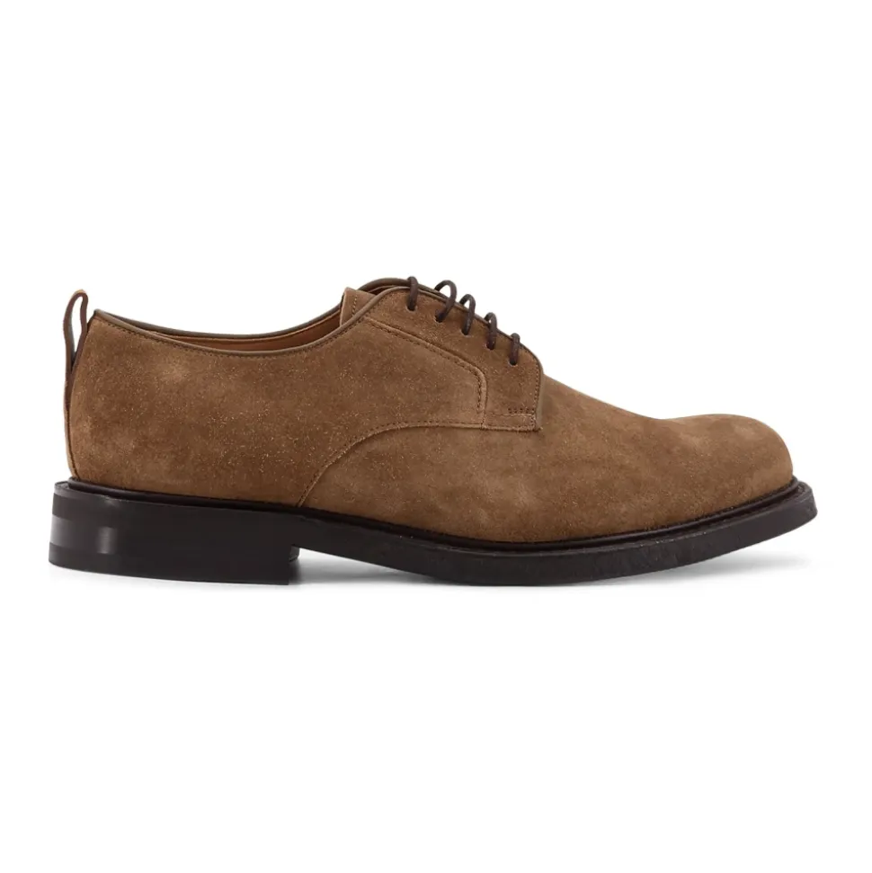 Chaussures plates à lacets avec détail œillet