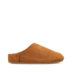 Chaussures Plates Marron Doublure en Peau de Mouton