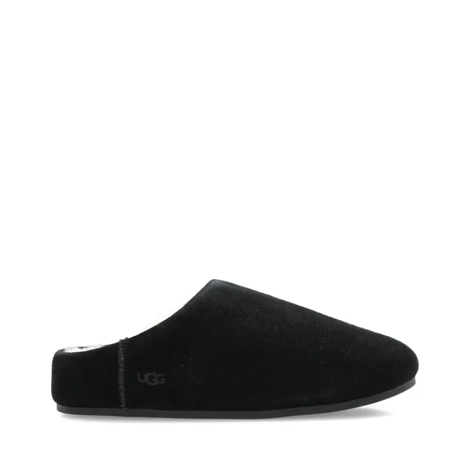 Chaussures Slip-On en Daim Noir