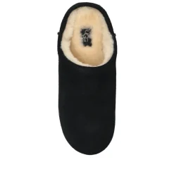 Chaussures Slip-On en Daim Noir