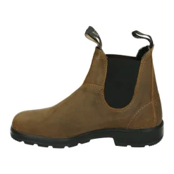 Chaussures Sportives en Daim Ciré Marron