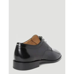 Chaussures Tabi en cuir poli à lacets