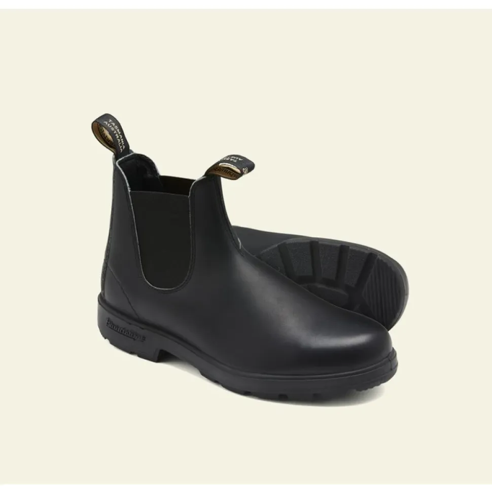 Chelsea Boots Classiques en Cuir Noir