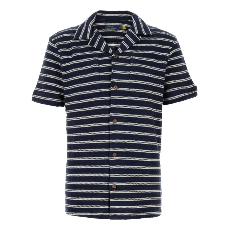 Chemise Brodée en Mélange de Coton