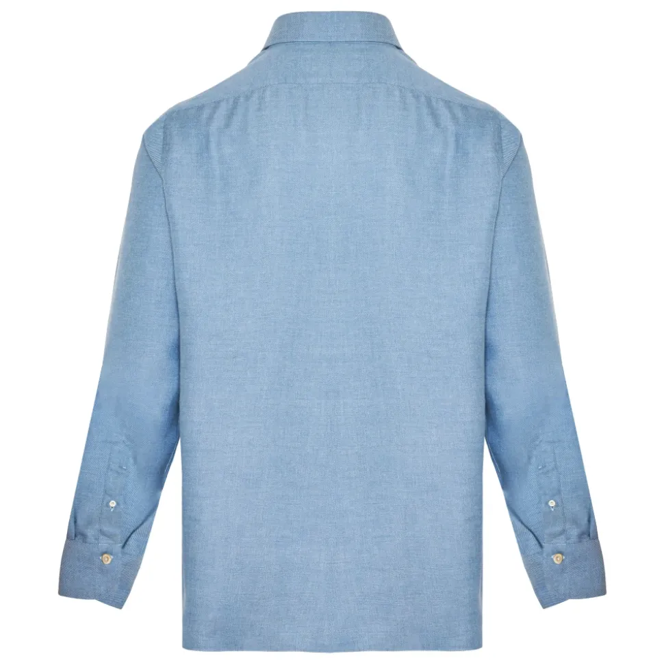 Chemise de Luxe en Coton et Cachemire Made in Italy