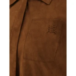 Chemise en cuir