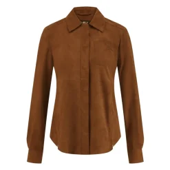 Chemise en cuir