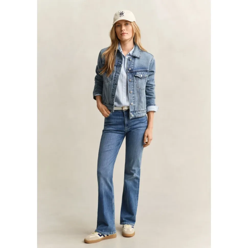 Chemise en lin coupe droite