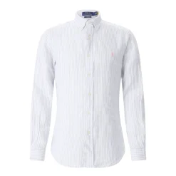 Chemise en lin à rayures