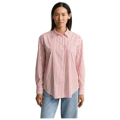 Chemise en popeline rayée