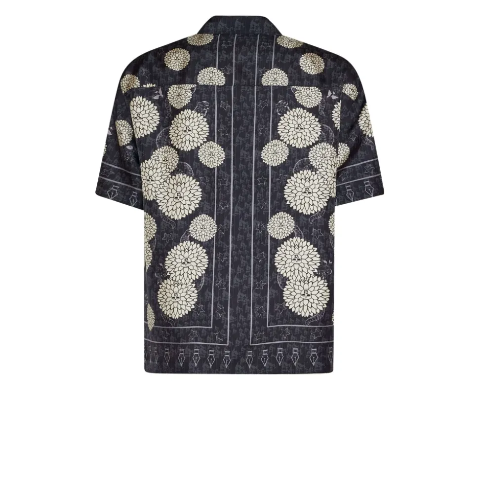 Chemise à Manches Courtes avec Motif Ornemental
