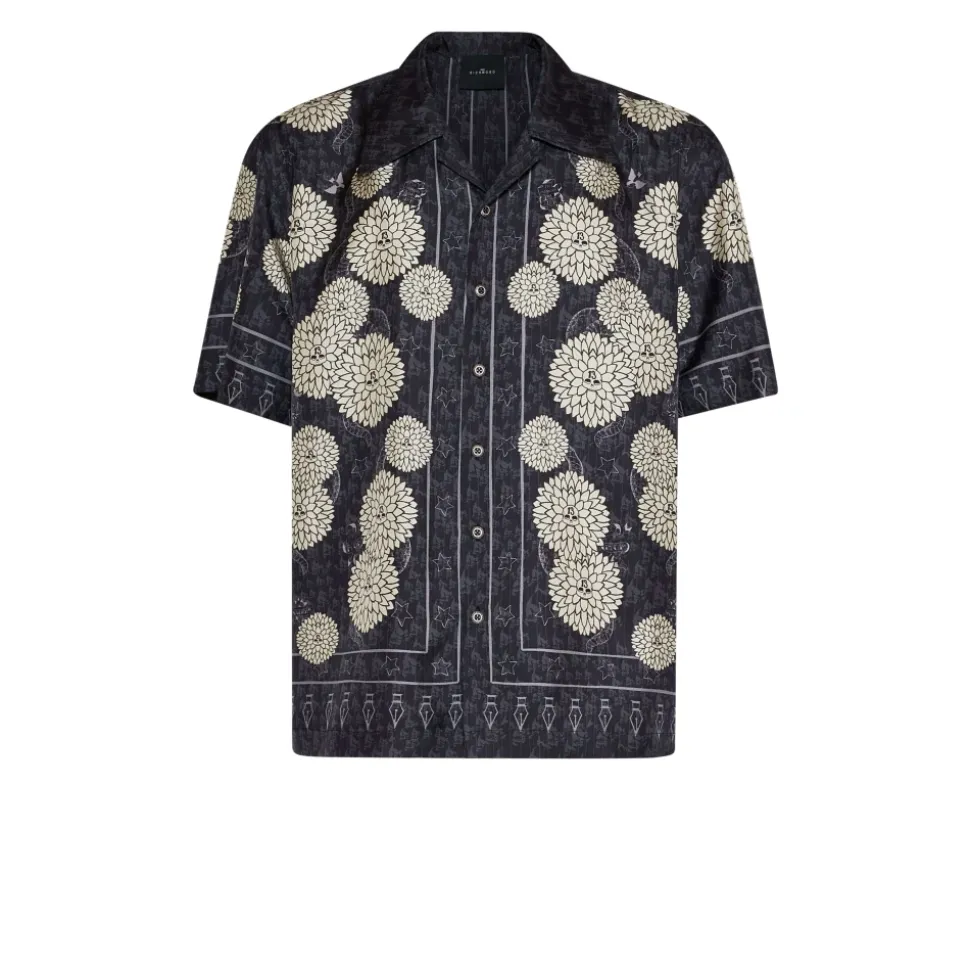 Chemise à Manches Courtes avec Motif Ornemental