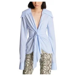 Chemise Mini Vichy en Popeline de Coton