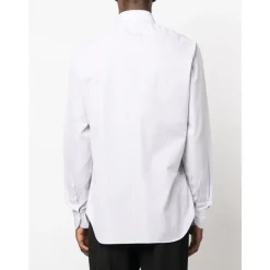 Chemise à rayures en coton fabriquée en Italie
