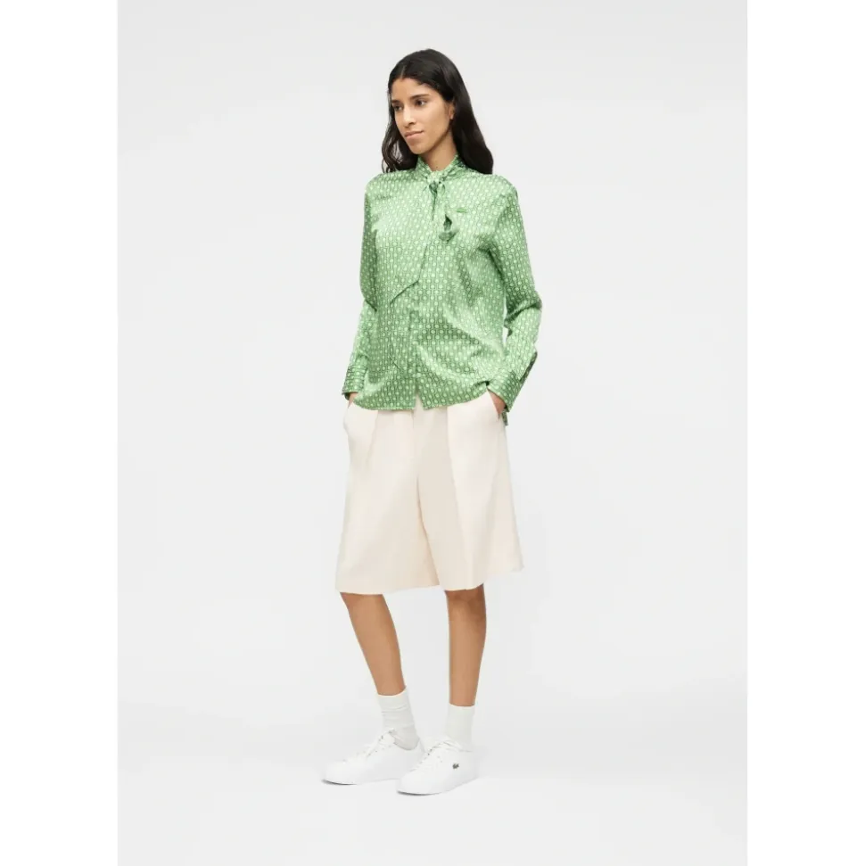 Chemise Regular Fit avec Col Cravate Amovible