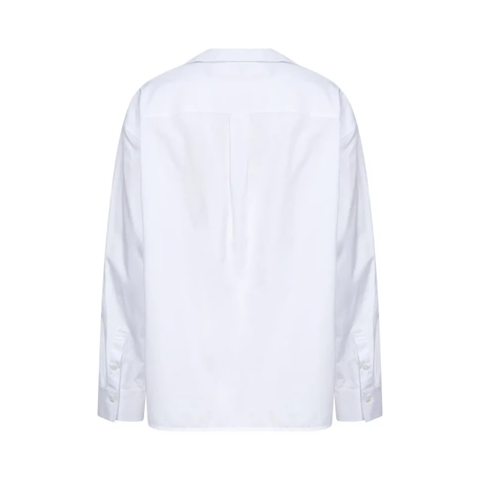 Chemise Sculpturale à Col en V