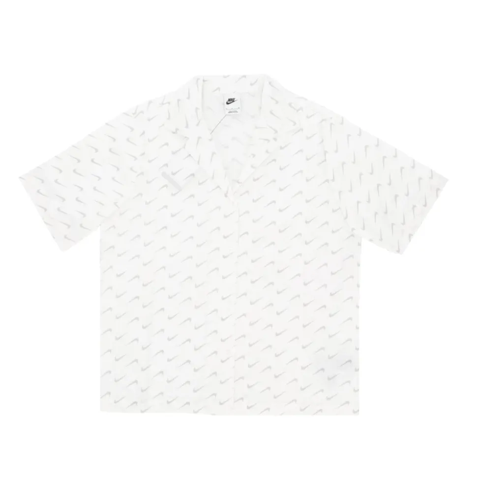Chemise Tissée Moderne à Col en V