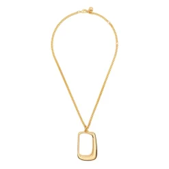 Collier avec Pendentif Ovale