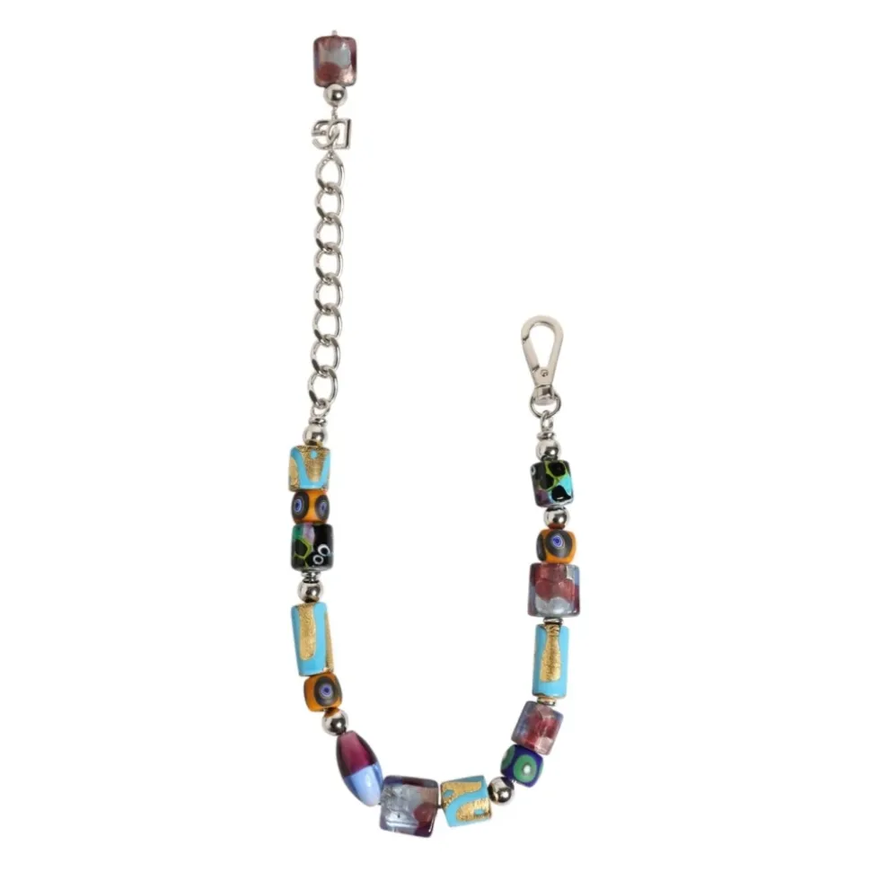 Collier avec Perles en Verre de Murano Multicolores