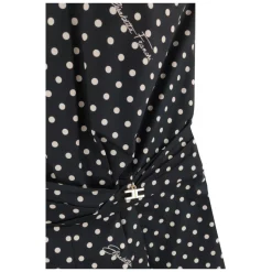 Combinaison à pois en popeline