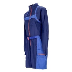Combinaison utilitaire bleue avec cardigan détachable