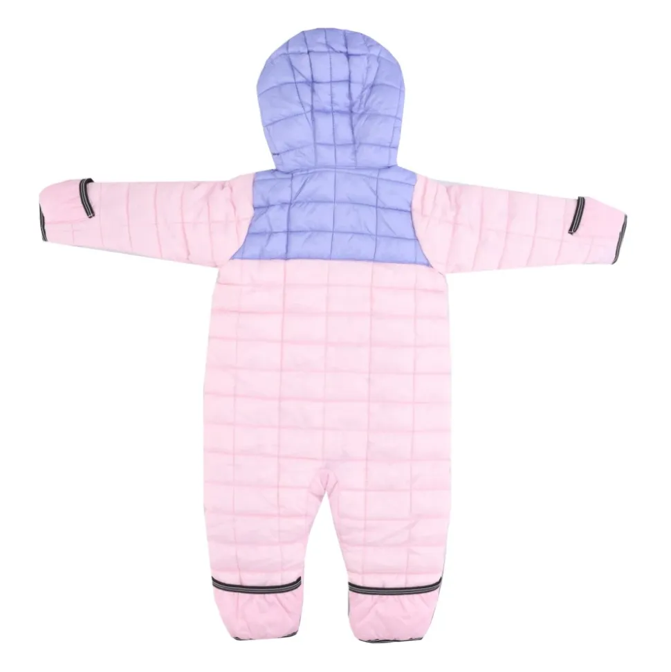 Combi-pilote de neige pour bébé Rose Mousse
