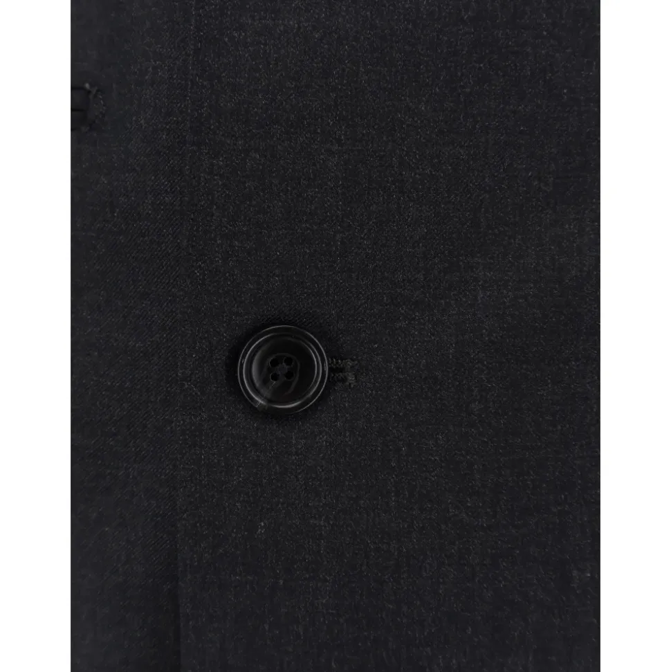 Costume Croisé avec Broche