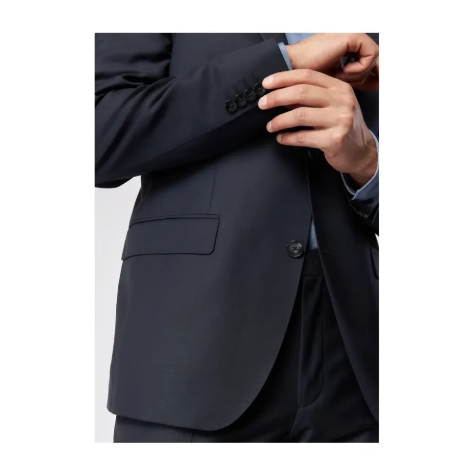 Costume croisé à deux boutons