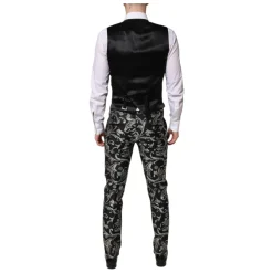 Costume Homme Jacquard MARTINI Noir Gris