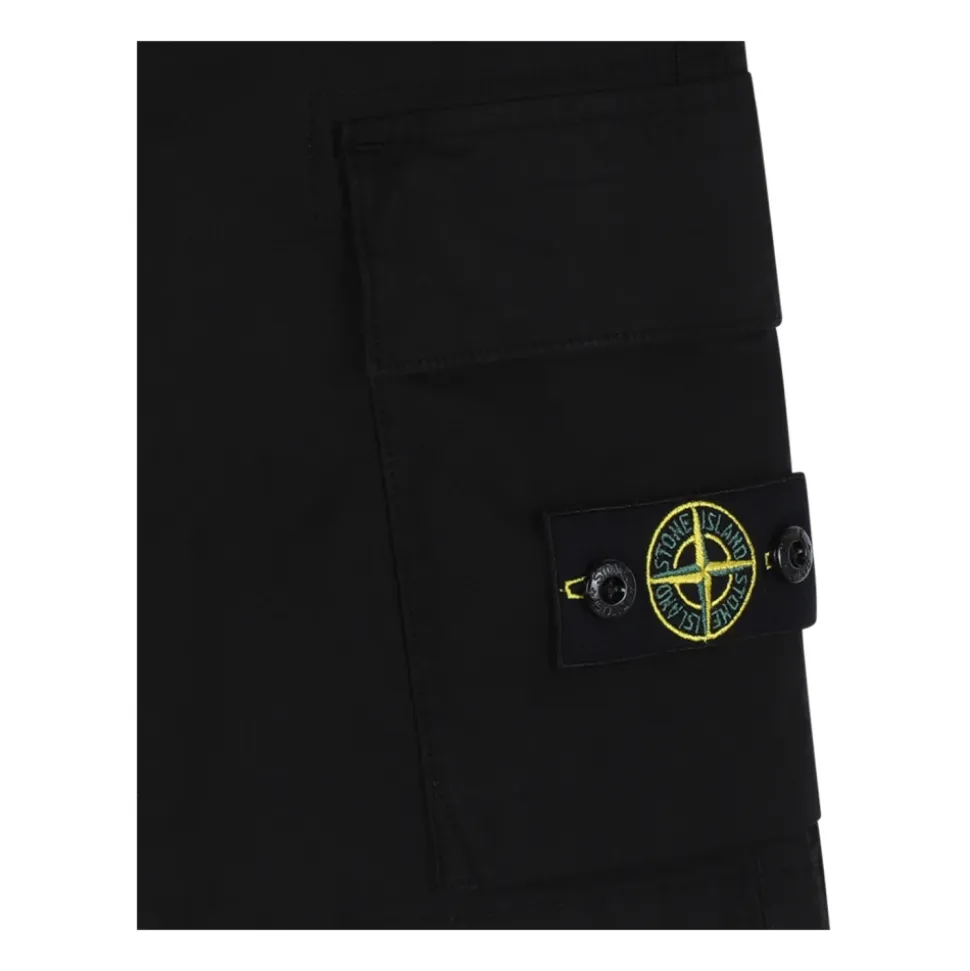 Cotton Cargo Bermuda Shorts
