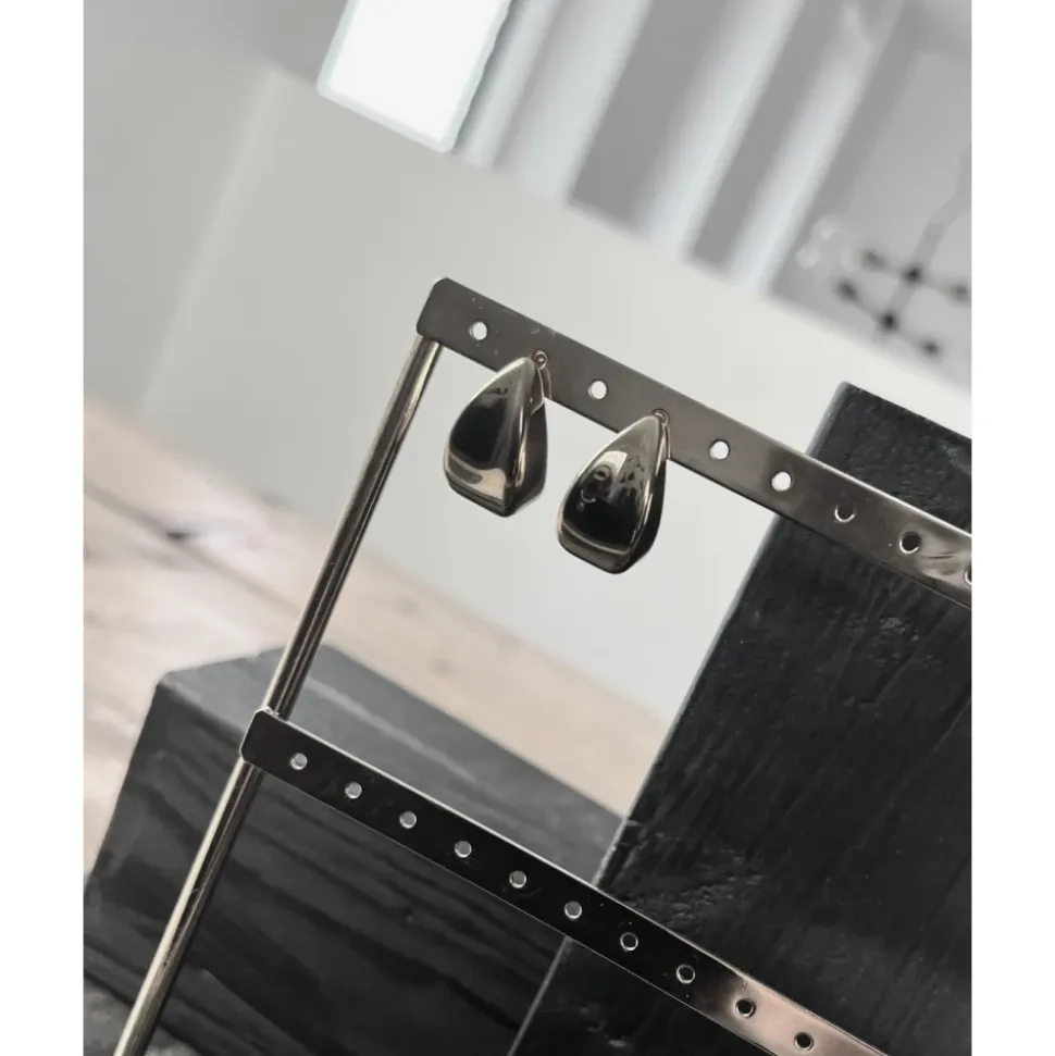 Courage Waterproof 3D Mirror Statement Earring