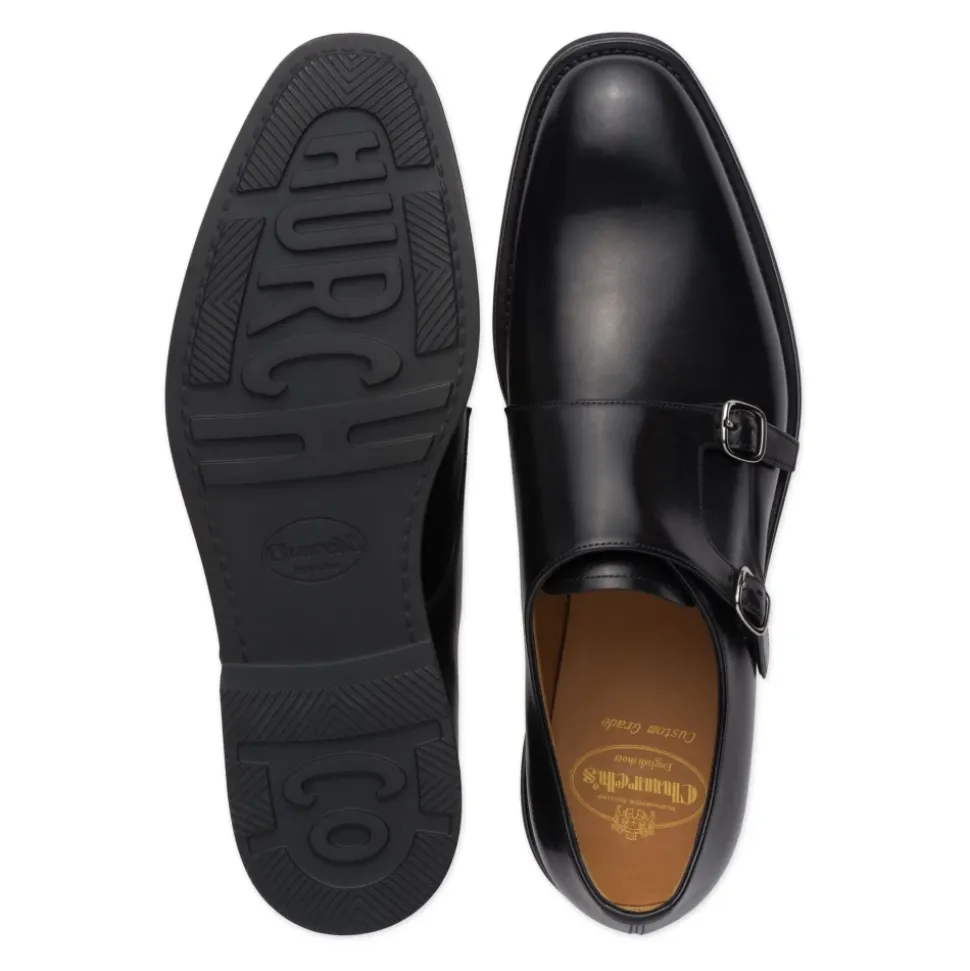 Cowes L Chaussures à Double Boucle de Moine