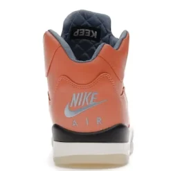 Crimson Bliss Retro Sneakers