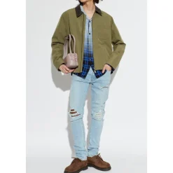 Crochet Leather Mx1 Jeans