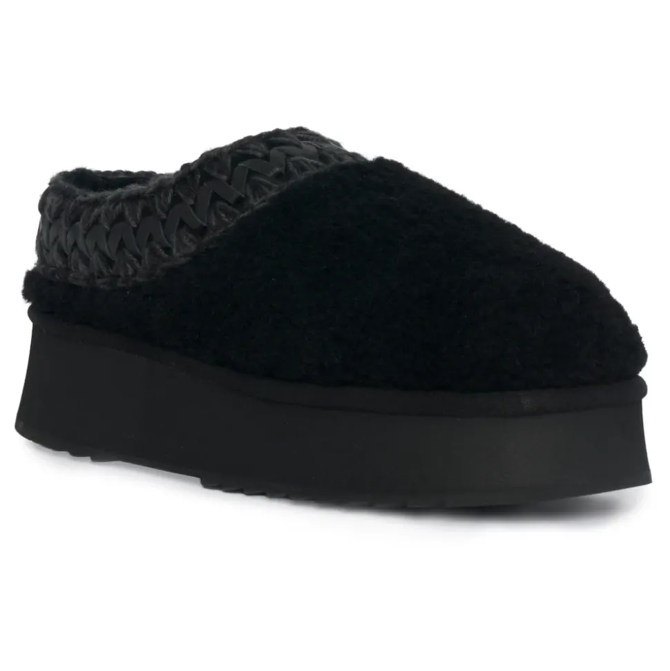 Curly Sheepskin Clog