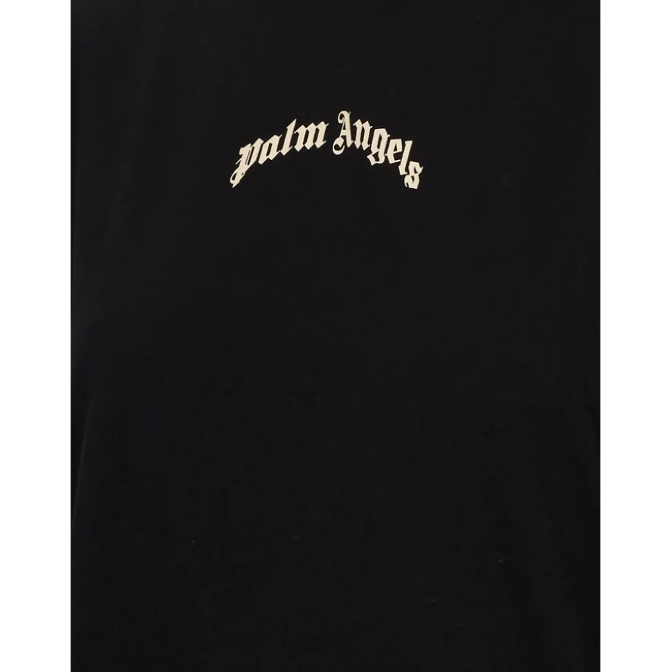 Curved Logo Over Tee