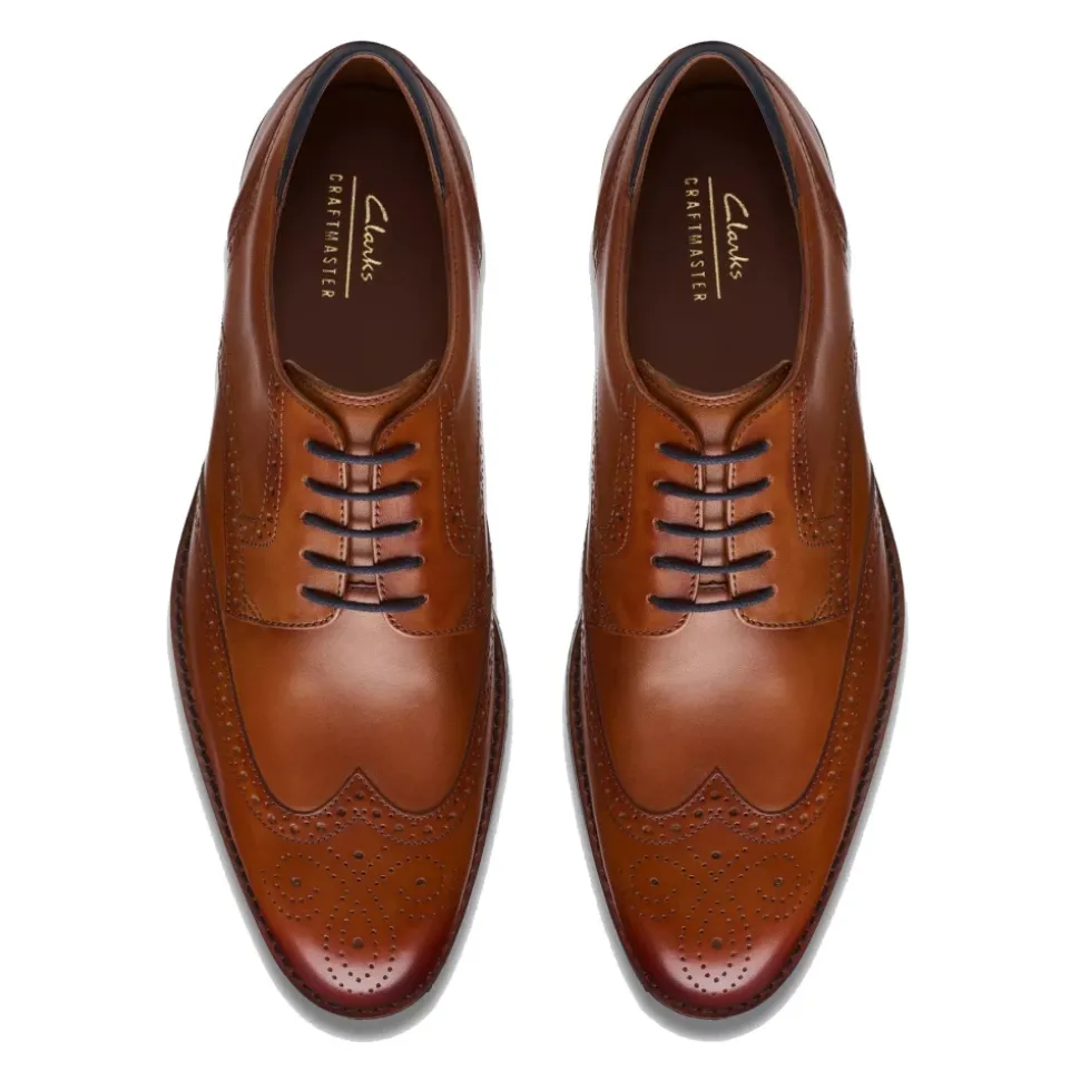 Derbies à Bout Fleuri Marron pour Homme