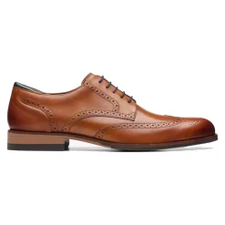 Derbies à Bout Fleuri Marron pour Homme