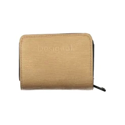 Desigual Portefeuille Marron en Polyéthylène