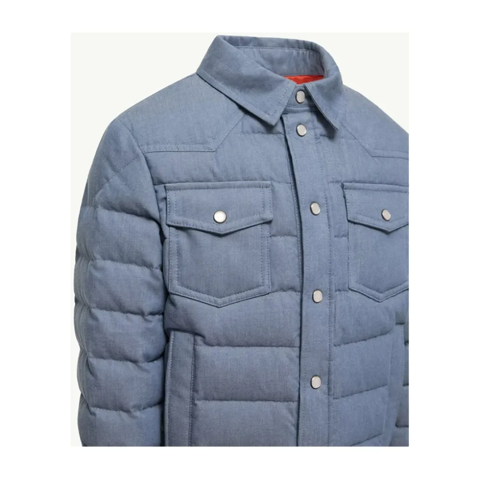 Doudoune Tiriol en Denim
