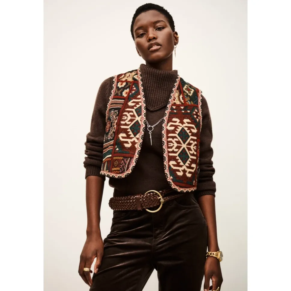 Elton Jacquard Vest