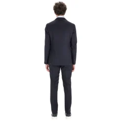 Ensemble de costume en laine à simple boutonnage