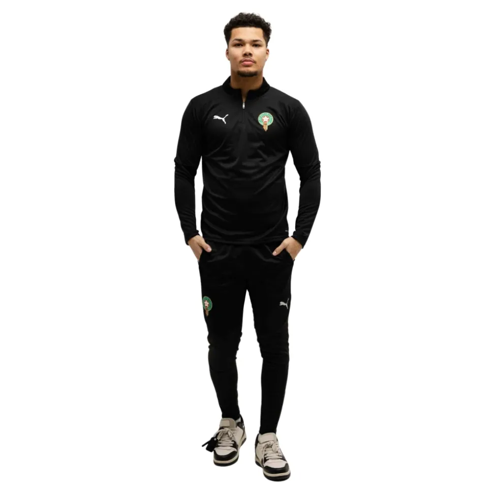 Ensemble d'entraînement Maroc Teamfinal Noir 2025/2026