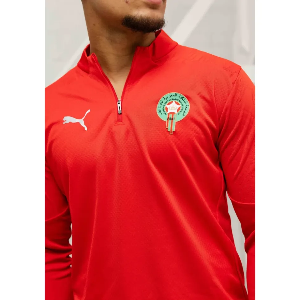 Ensemble d'entraînement Maroc Teamfinal Rouge 2025/2026