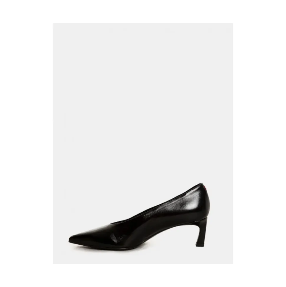 Escarpins en cuir noir