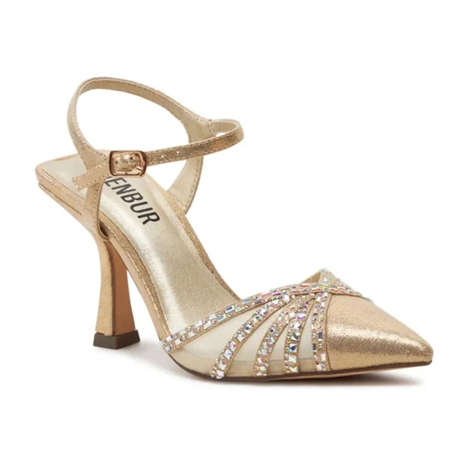 Escarpin Slingback Laminé