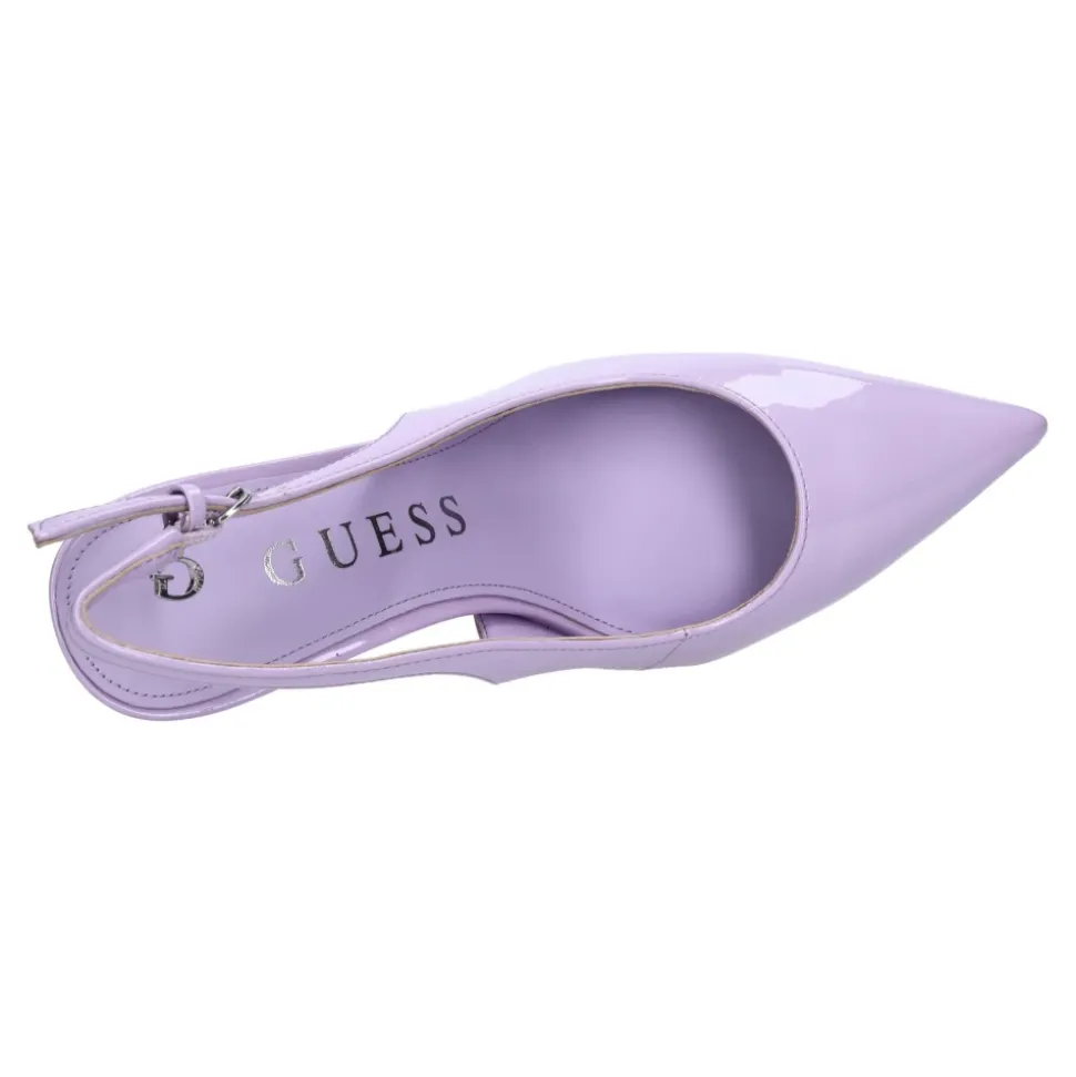 Escarpins Slingback en Cuir Verni